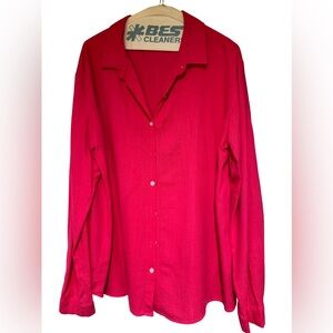 Women's Red Blouse